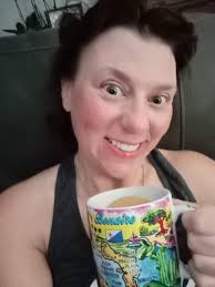 Good morning Enjoying my coffee in Bonaire Vacation time