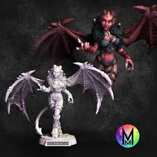 Succubus - Meridiana the succubus demon - 3D model by Moonlight Minis on  Thangs