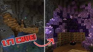This is an elytra parkour map with 8 levels and 3 difficulty. How To Build A Cave Base In Minecraft 1 17 Youtube