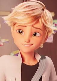 Adrien with blue eyes