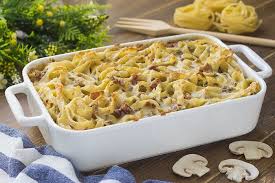 Tagliatelle Ai Funghi Al Forno Fatto In Casa Da Benedetta Rossi Ricetta Funghi Al Forno Idee Alimentari Ricette