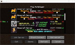Minecraft servers in europe europe · geographica · naruto adventures · bmbc.online · litbyte · haliacraft network. Mc 117947 The Player Count On The Server List Is Able To Overflow To The Left Jira