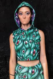 Get festival ready with urban outfitters today. I See You Green Hooded Top Edm Festival Outfit Rave Outfits Festival Outfit