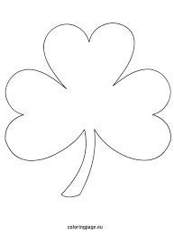 The coloring page is printable and can be used in the classroom or at home. 3 Leaf Clover Coloring Page St Patrick Day Activities St Patricks Day Crafts For Kids St Patrick S Day Crafts