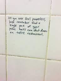 Bathroom walls are different from walls in other parts of the home. 57 Inspirational Bathroom Stall Messages To Make Your Day Less Crappy Bored Panda