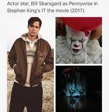 Bill Skarsgard As Pennywise Horror Movies Memes Pennywise The Dancing Clown Pennywise