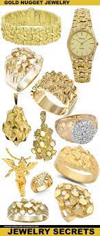 Stones were set on shanks without ornate designs, using clean bright platinum and white gold. Gold Nugget Jewelry Jewelry Secrets