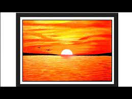 Hellopp everyone , hope you are doing great!in this video i show you how to make easy sunrise painting, using pencil colours step by step for beginners. How To Make Beautiful Sunrise Painting With Colour Pencil Realistic Painting Step By Step Youtube