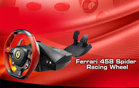 From 270° to 900° also compatible with pc. Super Car Thrustmaster Ferrari 458 Spider Racing Wheel For Xbox One Setup