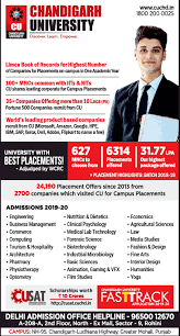 Check spelling or type a new query. Chandigarh University University In Best Placements Ad Advert Gallery