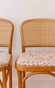 With the right measurements, recovering the chairs in your kitchen or dining room can be a simple project. How To Reupholster A Fabric Seat Chair Paper And Stitch Reupholster Chair Dining Reupholster Chair Vintage Chairs