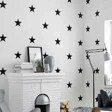 Great for my spare room which will have a black tall chest to start. Black White Star Baby Nursery Wallpaper For Kids Room Neutral Boys Girls Wall Paper For Children Bedroom Coverings Decor Buy Wallpaper Product On Alibaba Com