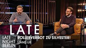The concept of the show includes the. Bollerverbot Zu Silvester Das Geht Zu Weit Stand Up Late Night Berlin Prosieben Youtube