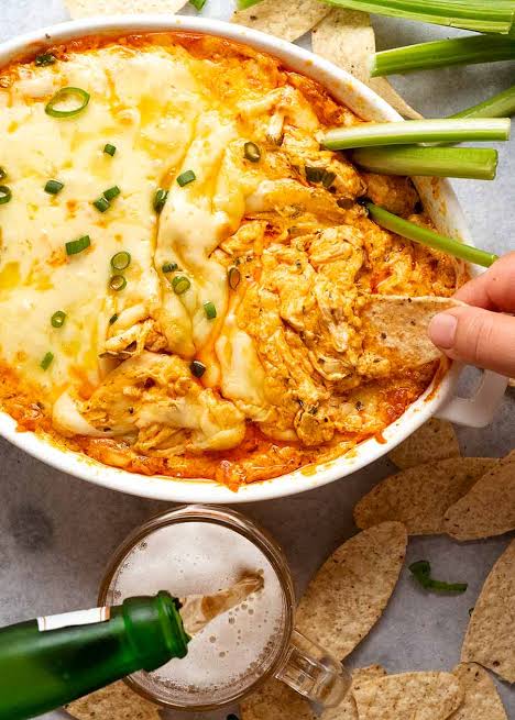 Hot Buffalo Chicken Dip - RecipeTin Eats