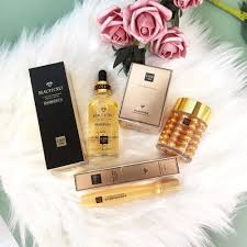 Eye Cream Skincare Set 24K Gold Face Serum Anti Ageing Remove Dark Cir