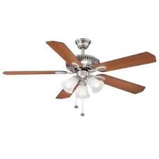 Hampton Bay Glendale 52 In Brushed Nickel Ceiling Fan Ag524 Bn Brushed Nickel Ceiling Fan Ceiling Fan Ceiling Fan In Kitchen