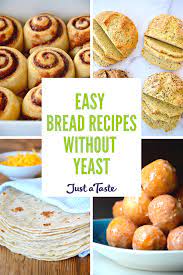 Easy Bread Recipes Without Yeast Easy Bread Recipes Homemade Crescent Rolls Recipes Bread Recipes Homemade