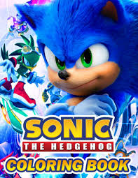 The other coloring book pic colored that day. Sonic The Hedgehog Coloring Book An Amazing Coloring Book For Relaxation Stress Relieving And Have Fun With Adorable Characters Of Sonic The Hedgehog Book Funny 9798686826212 Amazon Com Books