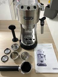 It has completely redesigned espresso capsules and. Delonghi Dedica Espresso Coffee Machine Ec685 Tv Home Appliances Kitchen Appliances Coffee Machines Makers On Carousell