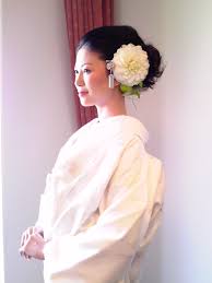 花嫁 髪型 和装 洋髪 Sanpatsu