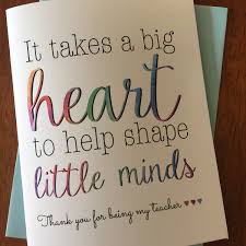 Pinkcarnationstudio Shared A New Photo On Etsy Teacher Thank You Cards Greeting Cards For Teachers Teachers Day Card