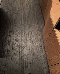 Back To Black Burntblack Oscarono Wood Home Decor End Grain Flooring Herringbone Hardwood Floors