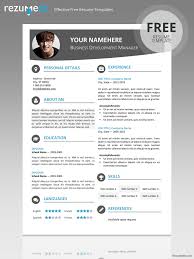 The modern font choices and good use of white space make this a trustworthy and bold choice for your application. Hongdae Modern Resume Template