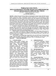 Movie maker adalah salah satu dari software gratis yang bisa anda peroleh dengan memiliki windows 7 original. Pembuatan Video Profil Sekolah Menengah Pertama Negeri Dua Sambungmacan Sragen Menggunakan Komputer Multimedia