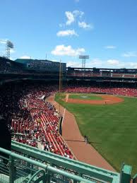 Fenway Park Section Right Field Roof Deck Tables Row 2