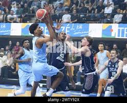 Robin Ducote , Vitalis Chikoko of JDA Dijon Basket and Lucas Dufeal of  Vichy-Clermont during the
