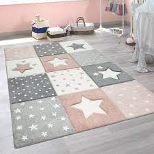 Designer und moderner teppich kurzflor mit tropfen muster in rosa grau beige größe 120x170 cm. Kinderzimmer Teppich Rosa Grau Pastellfarben Kaufland De