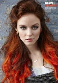 Always Wanted To Do Something Like This Orange Ombre Hair Red Ombre Hair Hair Color Orange