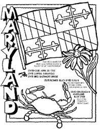 Color the flag's top right and bottom left squares red and white. 85 Coloring Pages States Ideas Coloring Pages Free Coloring Pages State Symbols