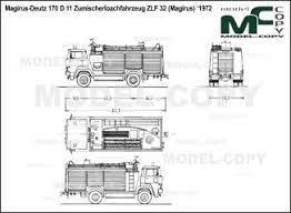 Magirus Deutz 170 D 11 Zumischerloachfahrzeug Zlf 32 Magirus 1972 Drawing 3d Modeling Programs Raster Autocad