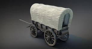 Low Poly Covered Wagon 3d Model Turbosquid 1270943 In 2020 Covered Wagon Wagon 3d Model