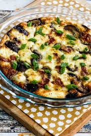 Bacon Mushroom And Feta Keto Crustless Quiche Kalyn S Kitchen Recipe Crustless Quiche Bacon Stuffed Mushrooms Quiche Recipes