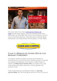 Luis miranda usa is an american youtube channel with over 655.00k subscribers. Maquina De Vendas Usa Do Luis Miranda Ensina Vender Na Amazon E E B