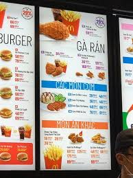 Kami akan beralih ke menu breakfast menu. Menu Picture Of Mcdonald S Ho Chi Minh City Tripadvisor