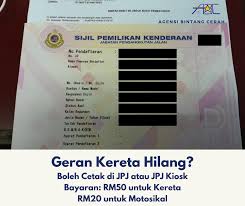 Geran kereta hilang owner meninggal. Geran Kereta Hilang Apa Agensi Bintang Cerah Insurance Facebook