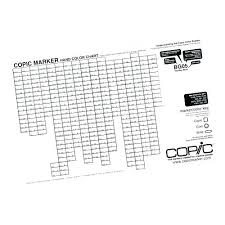 Copic Sketch Chart At Paintingvalley Com Explore