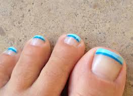 Ã‰rase una vez una princesa que soã±aba con su prãncipe azul. Unas Pies Frances Azul Fashion Nails Toe Nail Designs Pedicure Nail Art