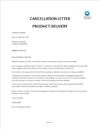 The goal of writing a cancellation letter is to make a clear and succinct request for termination the business relationship between you and the company, with no room for misinterpretation. Service Contract Termination Letter Sample Doc Templates At Allbusinesstemplates Com