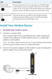 26200348 Ac1900 Wifi Cable Modem Router User Manual Rev Netgear Orporated
