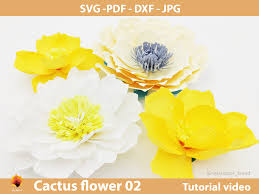 Download Ctf 02 Paper Flowers Backdrop Template Graphic By Lasquare Info Creative Fabrica PSD Mockup Templates