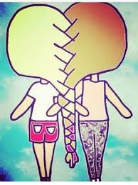 This Is A Cute Pic And I Want To Do This One Day With My Bff Bff Best Friends Forever Drawings