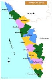 Map of india with neighbouring countries and territories. Kerala The Beautiful State Of India Infoandopinion