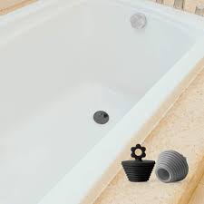 The best kitchen sink strainer can keep the food particles from pouring into your sink drain. Bathtub Stopper Bathroom Sink Drain Plug Bath Tub Stoppers Silicone Black Grey 2 Pack Kitchen Bath Fixtures Sink Bathtub Drains Fcteutonia05 De