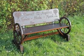 Holzbank Gartenbank Mit Gravur Holzbank Mit Gravur Holzbank Gartenbank Holz
