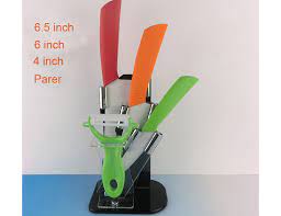 There are 95 ceramic knife block for sale on etsy, and they cost $33.98 on average. Non Slip Handle 5 Pcs Color Full Ceramic Knife Set With Block Kingmax Group Industry Limited Ecplaza Net
