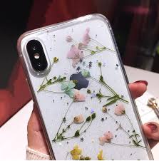 Iphone 6/6s, iphone 6/6s plus, iphone 7, iphone 7 plus, iphone 8, iphone 8 plus, iphone x, iphone xs, iphone xs max, iphone xr features: Secret Garden Real Dried Flowers Iphone Case Onyx Bunny